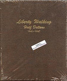 Dansco US Walking Liberty Half Dollars Album 1941-1947 #7161
