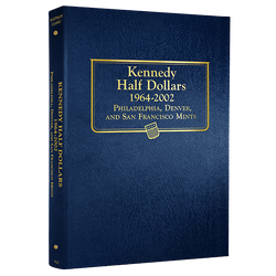Whitman US Kennedy Half Dollar Coin Album 1964-2002 #9127