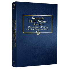 Whitman US Kennedy Half Dollar Coin Album 1964-2002 #9127