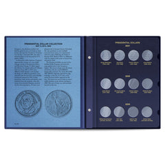 Whitman US Presidential Dollars Type Set Coin Album 2007-2020 #2183