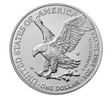 2022 W American Eagle 2022 One Ounce Silver Uncirculated Coin