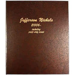 Dansco US Jefferson Nickel w/ Proof Coin Album 2006-Date #8114