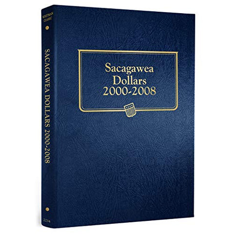 Whitman US Sacagawea Dollar Coin Album 2000-2008 #2234