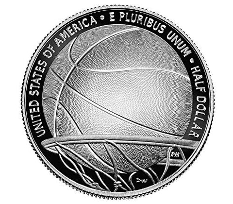 2020 S Basketball Hall of Fame Proof Half Dollar Mint Packaged