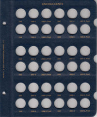 Whitman US Lincoln Cents Album 1996-2024 #4919