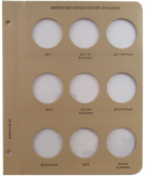 Dansco US American Silver Eagle Coin Album 2007 - Date with Proofs Volume 2 #8182