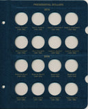 Whitman US Presidential Dollar Coin Album 2007-2016 P & D Mints #2227
