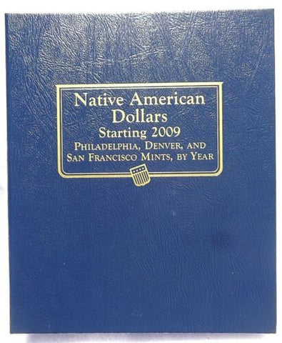 Whitman US Native American Dollar Coin Album Starting 2009 #3210