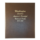 Dansco US National Parks Quarter Coin Album 2010-2021 #7145