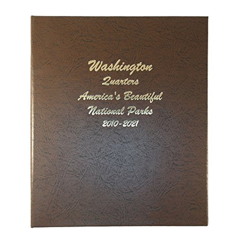 Dansco US National Parks Quarter Coin Album 2010-2021 #7145