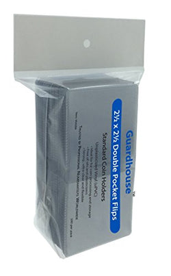 2.5" x 2.5" Guardhouse Unplasticized Coin Flips