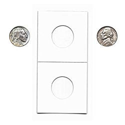 Guardhouse Standard 2" x 2" Nickel Paper Coin Flip 100 Pack