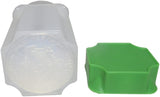 Guardhouse American Silver Eagle (40.6mm) Impact Resistant Polypropylene Coin Tubes, Green Lid - Box of 100