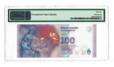 Argentina "Eva Perón" 100 Pesos ND (2016) PMG 66 EPQ Gem Uncirculated - Graded Banknote ✵ Unlisted ✵