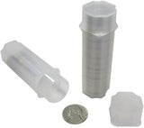 Guardhouse Nickel (21.2mm) Impact Resistant Polypropylene Coin Tubes - Box of 100
