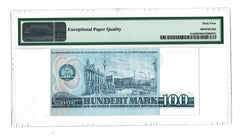 East Germany "Karl Marx" 100 Mark DDR 1975 P-31a PMG 64 EPQ Choice Unirculated - Graded Banknote