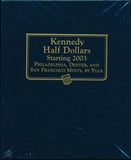 Whitman US Kennedy Half Dollar Coin Album Starting 2003 #4773