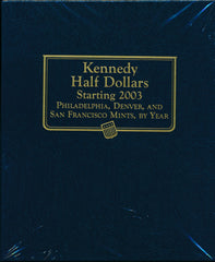 Whitman US Kennedy Half Dollar Coin Album Starting 2003 #4773