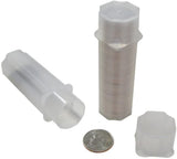 Guardhouse Dime (18mm) Impact Resistant Polypropylene Coin Tubes - Box of 100