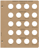 Dansco US Statehood Quarter Coin Album 1999 - 2003 with Proof Volume 1 #8143