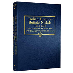 Whitman US Buffalo Nickel Coin Album 1913-1938 #9115