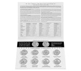 2018 P & D America the Beatiful Quarters Uncirculated Coin Set US Mint Packaged