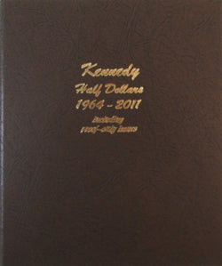 Dansco US Kennedy Half Dollar Coin Album with Proof 1964 - 2011 #8166