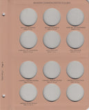 Dansco US Commemorative Dollars 1995-2001 Vol. 2 Album #7065-2
