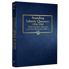 Whitman US Standing Liberty Quarter Coin Album 1916-1930 #9121