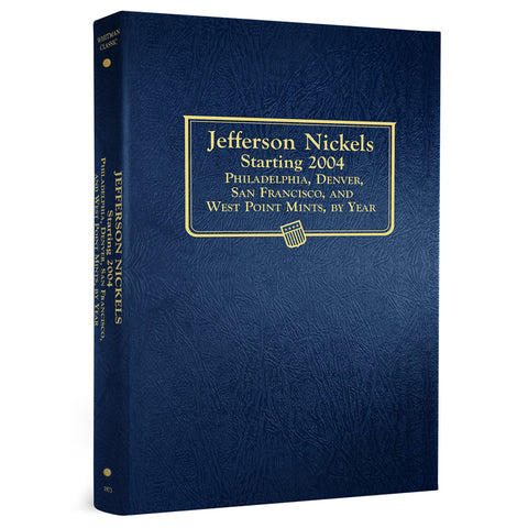 Whitman US Jefferson Nickel Album Starting 2004 #1973