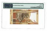 South Africa "Nelson Mandela" 20 Rand ND (2012) P-134 PMG 66 EPQ Gem Uncirculated - Graded Banknote