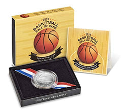 2020 D Basketball Hall of Fame Uncirculated Half Dollar Mint Packaged