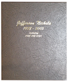 Dansco US Jefferson Nickel with Proof Coin Album 1938 - 2005 #8113