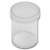 Round American Silver Eagle (40.6mm) Crystal Clear Polystyrene Coin Tubes - Box 100