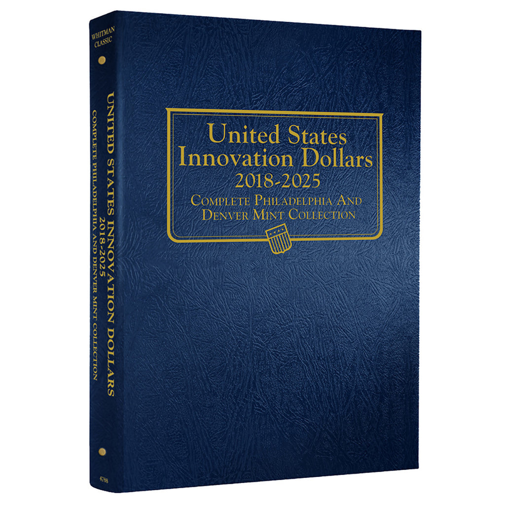 Whitman US Innovation Dollars P & D Coin Album 2018-2025 #4788