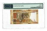 South Africa "Nelson Mandela" 20 Rand ND (2012) P-134 PMG 66 EPQ Gem Uncirculated - Graded Banknote