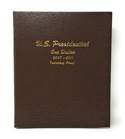 Dansco US Presidential Dollar with Proof Coin Album Volume 1 2007-2011 #8184