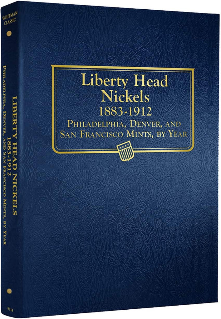 Whitman US Liberty "V" Nickel Coin Album 1883-1912 #9114