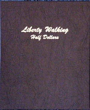 Dansco US Liberty Walking Half Dollar Coin Album 1916-1947 #7160