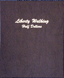 Dansco US Liberty Walking Half Dollar Coin Album 1916-1947 #7160