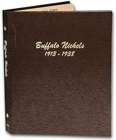 Dansco US Buffalo Nickel Coin Album 1913-1938 #7112
