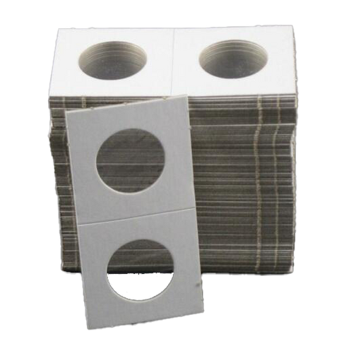 Guardhouse Small 1.5" x1.5" Nickel Paper Coin Flip 100 Pack
