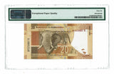 South Africa "Nelson Mandela" 20 Rand ND (2012) P-134 PMG 66 EPQ Gem Uncirculated - Graded Banknote