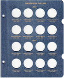 Whitman US Presidential Dollar Coin Album 2007-2016 P & D Mints #2227