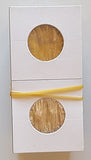 Guardhouse Standard 2" x 2" Quarter Paper Coin Flip 100 Pack