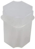 Guardhouse Large Dollar (38.1mm) Impact Resistant Polypropylene Coin Tubes - Box of 100