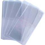 Clear 2" x 2" Unplasticized Coin Flips, Safe for Long Term Storage