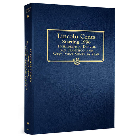 Whitman US Lincoln Cents Album 1996-2024 #4919