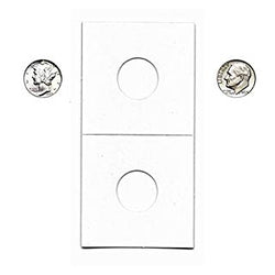 Guardhouse Standard 2" x 2" Dime Paper Coin Flip 100 Pack
