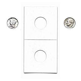 Guardhouse Standard 2" x 2" Dime Paper Coin Flip 100 Pack
